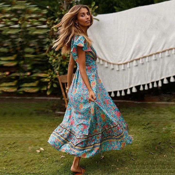 Veronica   - Maxi Dress with High Split